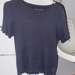 navy american eagle shirt